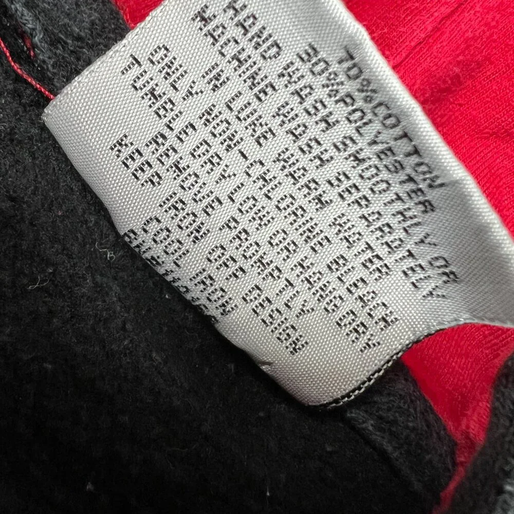 Stadium Texas Tech Red Raiders Sweatshirt Extra Extra Large Black Faded Hoodie - Picture 8 of 14